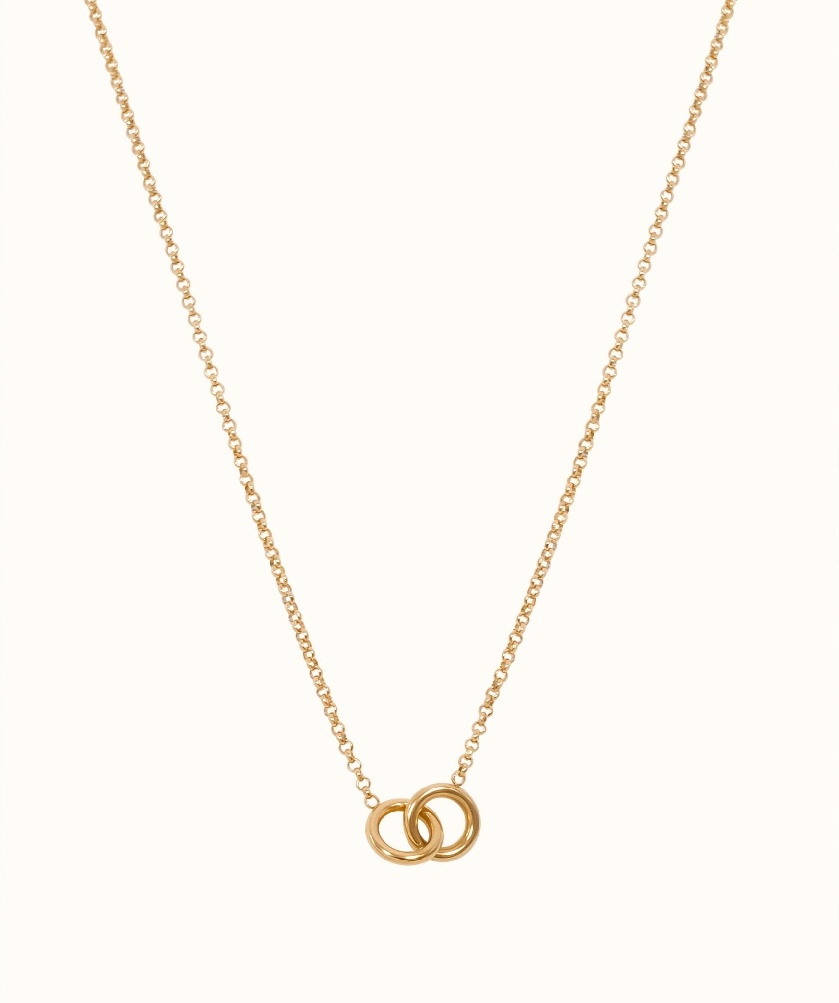 Interlocking Circle Necklace