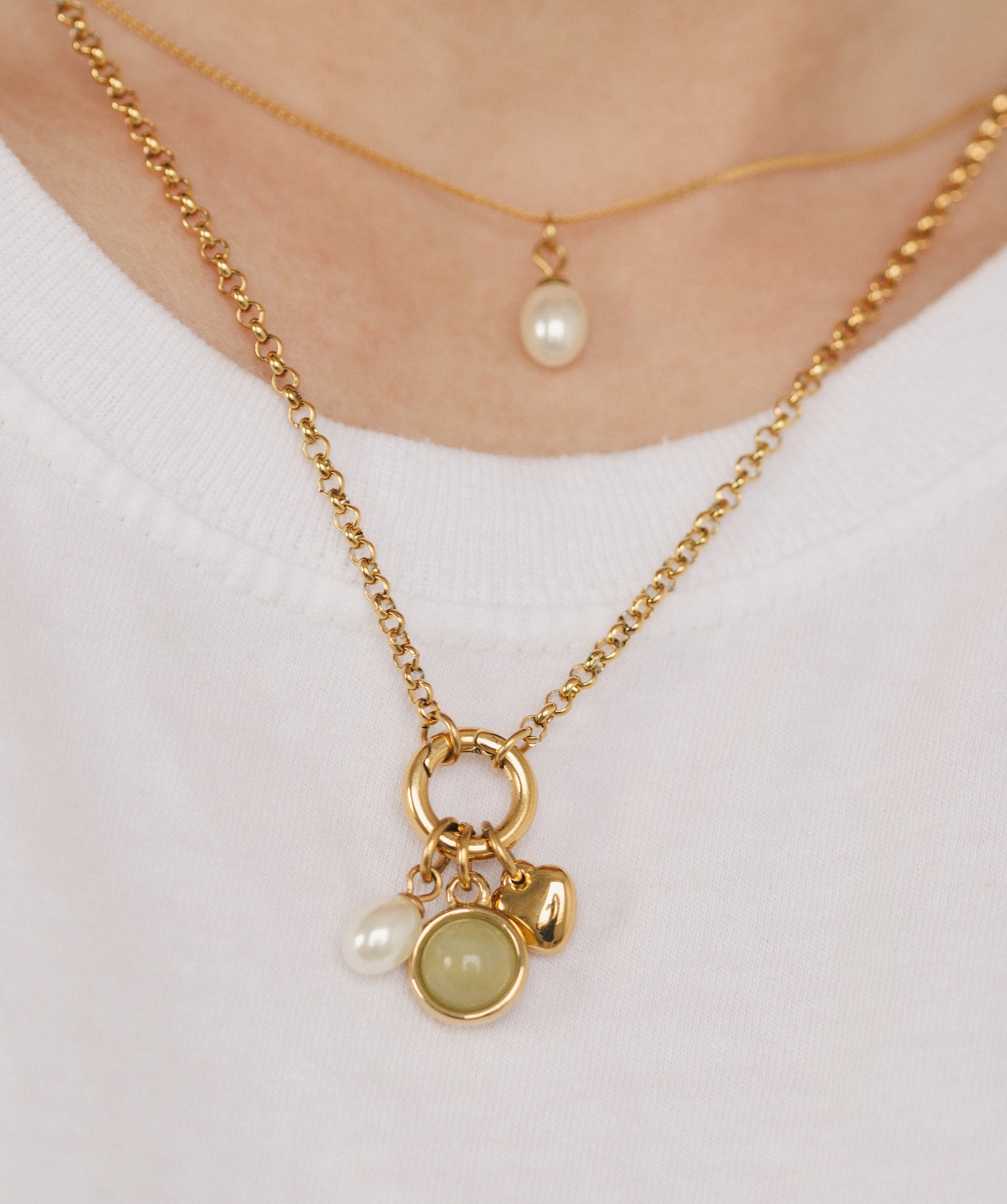Green Aventurine Charm